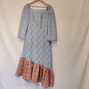 EOS LA MODE NWOT Diagonal Midi Dress